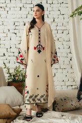 BATIK - 3PC LAWN EMBROIDERED SHIRT WITH CHIFFON DUPATTA AND TROUSER - HZG2116